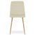 Krzesło KARA - jasny beż aksamit / nogi kolor drewna x 1 146453752