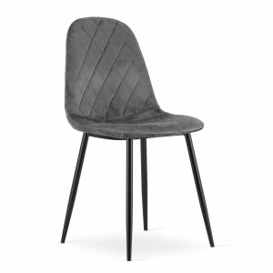 ASTI szék - sötétszürke bársony x 1 146457531 - Étkező szék