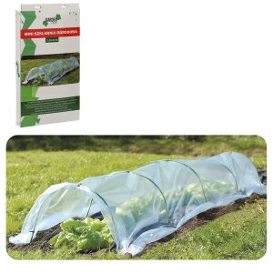 Mini fóliasátor alagút 1,8×6 m, félköríves acél vázzal 146471832 - Kertészeti fólia