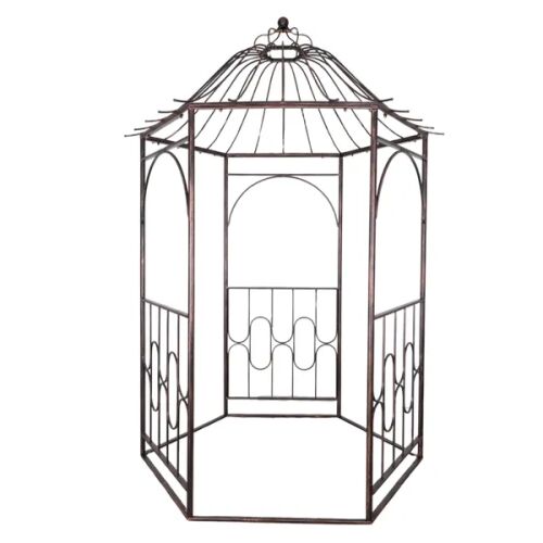 Kerti pavilon 180×156×275 cm, antik bronz, acél szerkezet 146472321