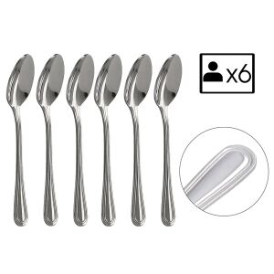 London sorozat 6 db rozsdamentes acél mokkáskanál készlet 146472637 - Kanál