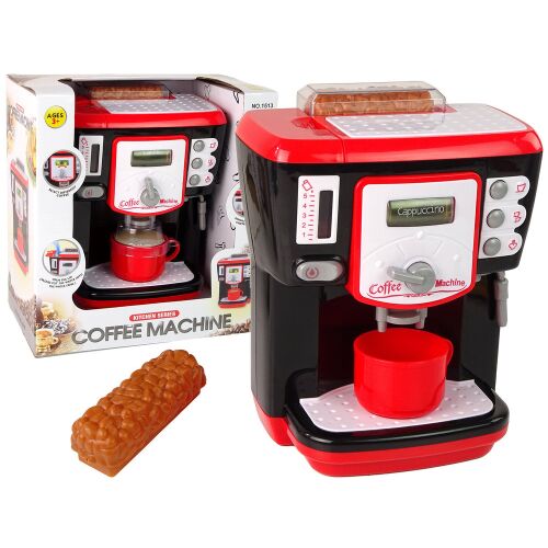 Coffee Machine Black and Red 146473539