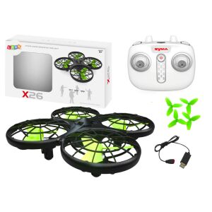 RC Drón X26 SYMA Fekete 146473622 - Lean Toys