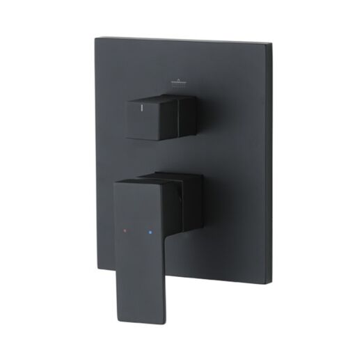 Wellis Mamba matt fekete süllyesztett zuhany csaptelep szett 146474431