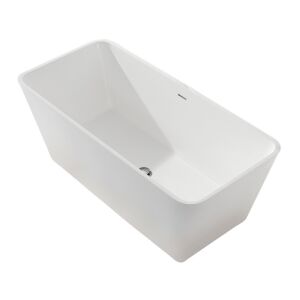 Wellis Carib Matt White öntöttmárvány szabadon álló kád 167,5x85x53 cm 146474432 - Wellis