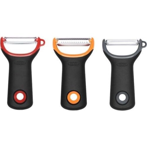 Oxo-készlet 3 hámozó fekete-többszínű GoodGrip 146477953