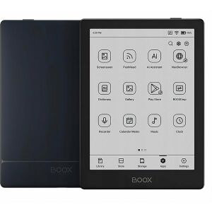 E-book ONYX BOOX GO 6, 6" Carta 1300, 32GB, Bluetooth, Android 11, E-ink kijelző