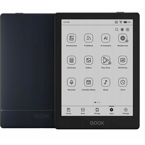 E-book ONYX BOOX GO 6, 6" Carta 1300, 32GB, Bluetooth, Android 11, E-ink kijelző