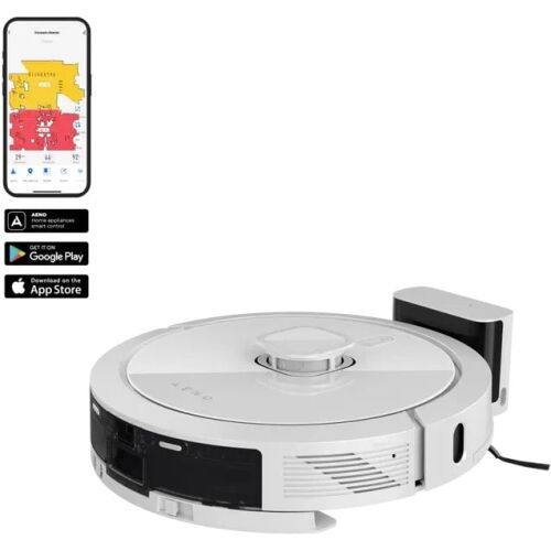 AENO Lézer Robot porszívó 5200 mAh akkumulátorral, 2 az 1-ben víztartály és por tartály, 300 ml por tartály, 300 ml víztartály, 4000 pa szívóerő. 146479285