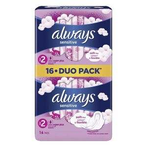 Egészségügyi betét ALWAYS Sensitive ultra super+ 16 darabos 146493324 - Always