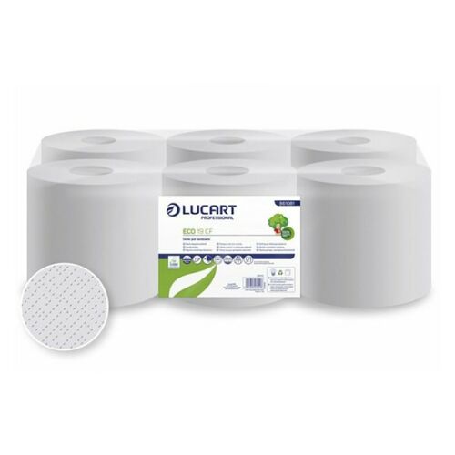 Kéztörlő tekercses LUCART Eco 19 CF 100 m törtfehér 2 rétegű 146493343