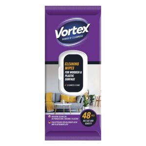 Bútorápoló törlőkendő VORTEX nedves 48 darabos 146493379 - Vortex