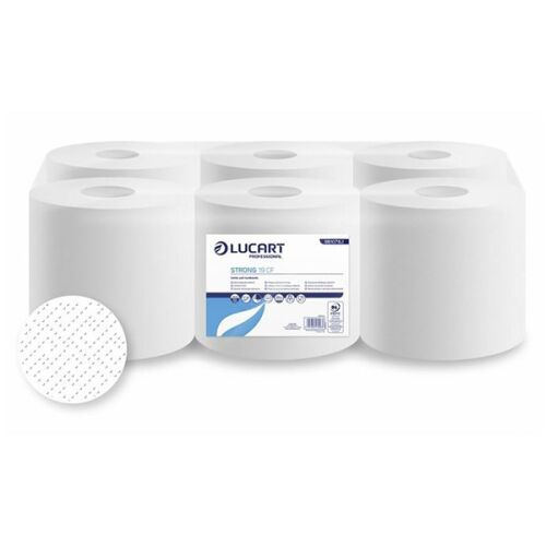 Kéztörlő tekercses LUCART Strong 19 CF 100 m fehér 2 rétegű 146493670
