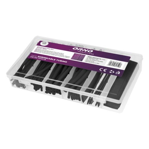 HŐZSUGORDÓCSŐ KÉSZLET 100 DB FEKETE - ON-AE-13141B 146496805