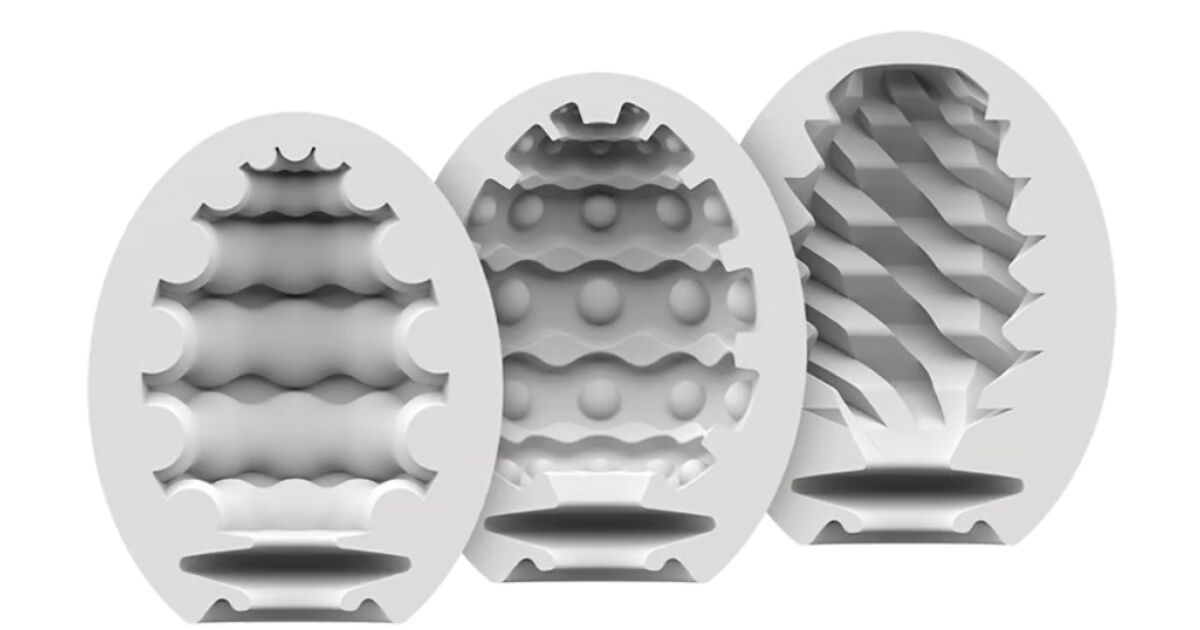 Satisfyer - MASTURBATOR EGGS 3 db-os készlet (Riffle, Bubble, Fierce