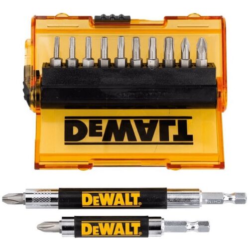 CSAVARHÚZÓ BITKÉSZLET + TARTÓ 14 RÉSZES - DW DT71570-Q 146501703