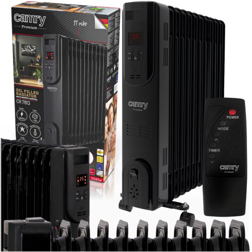 CR 7813 LED olajradiátor távirányítóval (11 lamellás)