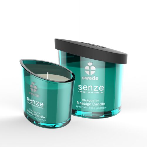 Swede Tranquility masszázsgyertya - Fodormenta és Rózsa, Narancs 50 ml 146503404
