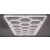 Hexagon LED hatszögletű lámpa mennyezeti panel világítás garázsműhelyhez 484 x 243 cm 146518950