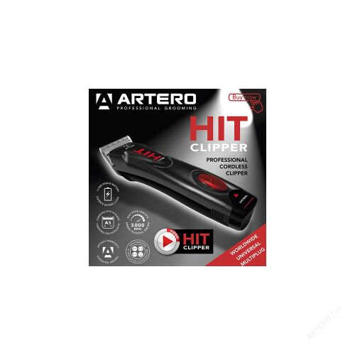 ARTERO HIT nyírógép, akkumulátoros, A5 Clip System