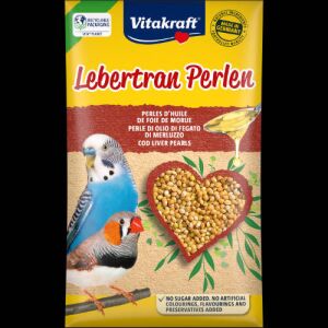 Vitakraft Vitality Plus – Csukamájolaj | Kiegészítő eledel hullámos papagájoknak – 20 g 146519132 - Táplálékkiegészítő madaraknak