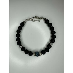 Tenger és tűz – Lávakő & apatit férfi karkötő 146519143 - Férfi karkötő