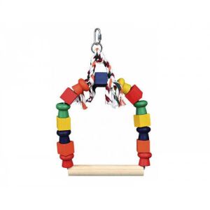 Trixie Arch Swing | Fa hinta óriás papagájok részére - 20x29cm 146519440 - Madártartás