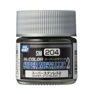 Mr. Color Super Metallic II SM-204 Super Stainless (10ml) 146519476 - Művészet & Hobbi