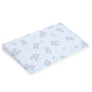Baba párna huzat- ék alakú New Baby BASIC 59x37cm blue 146519625 - Baba párna
