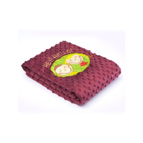 Gyerek kétoldalas pléd Sensillo Hey Hello 75x100 cm 146519664