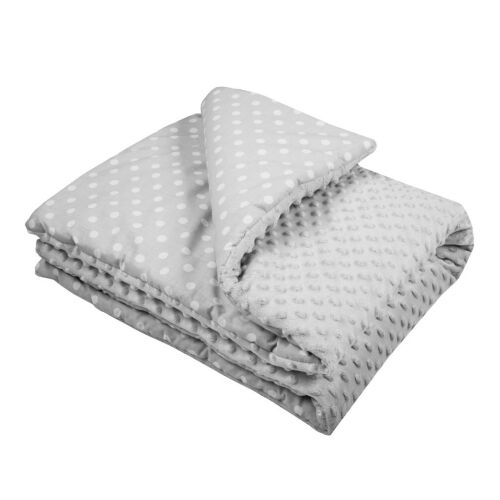 Gyermek pléd Minky New Baby szürke 80x102 cm 146519717