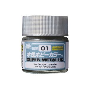 Aqueous Super Metallic (10 ml) Superfine Silver HSM-01 146519770 - Művészet & Hobbi