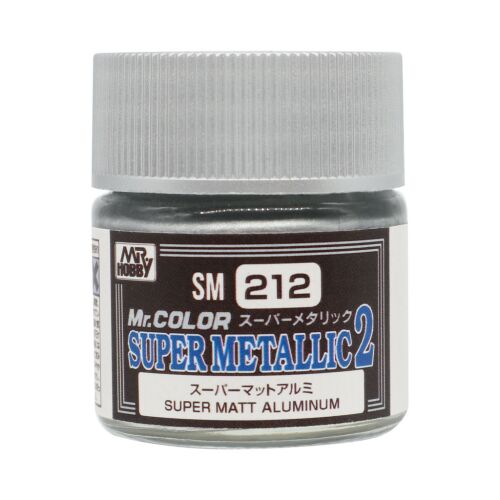 Mr. Color Super Metallic II SM-212 Super Matt Aluminium (10 ml) 146519837