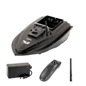 Etetőhajó X1 hátrakidobós fekete 146520822 - Horgászat