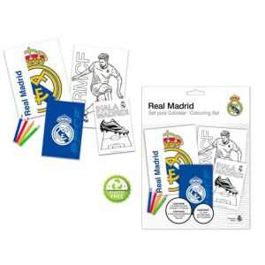 Real Madrid Hala színező szett 146521204 - Írószer szett