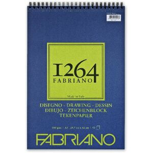 Fabriano 1264 Drawing 180g A3 50lapos spirálkötött rajztömb 146521554 - Rajzeszköz