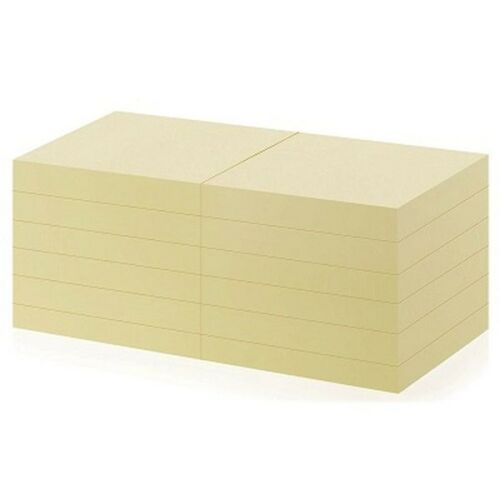 Office Depot 76x76mm újrahasznosított sárga jegyzettömb 146521577