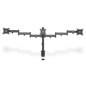 DIGITUS DA-90362 C-bilincses univerzális (VESA 75 / 100) 3-as fekete monitor tartó konzol 146521580 - Monitortartó és állvány