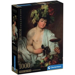 Művészet Bacchus Caravaggio 1000 db-os Compact puzzle Clementoni 146521797 - Puzzle
