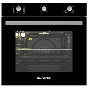 Hausberg HB-8053NG fekete, beépíthető, sütőtér:71L, grill, légkeveréses sütő 146522142 - Műszaki cikk & Elektronika