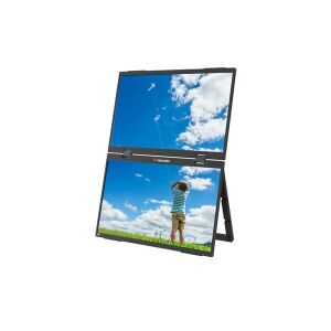 Verbatim 32403 Essentials hordozható 15,6" Full HD dupla monitor 146522355 - Monitor