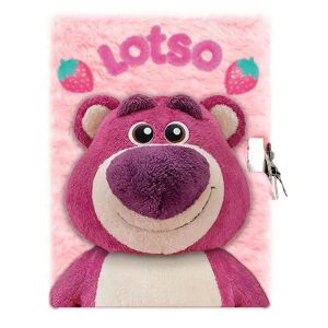 Disney Játékháború Lotso Strawberry 3D plüss A5 lakatos napló 146522508 - Napló