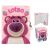 Disney Játékháború Lotso Strawberry 3D plüss A5 lakatos napló 146522508