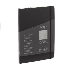 Fabriano Ecoqua Plus A5 80 lapos fekete vonalas notesz 146522875 - Notesz & Jegyzetfüzet