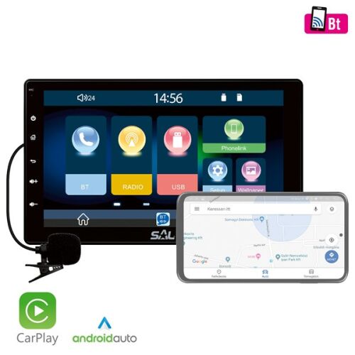 SAL VB X1000 9" USB/microSD/Bluetooth/AUX/AM/FM smart autóhifi fejegység 146522949