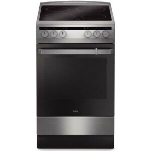 Amica 55352 inox, szabadonálló, kerámialapos, elektromos, főzőzóna: 4, sütő:65L, grill, tűzhely 146523069 - Műszaki cikk & Elektronika