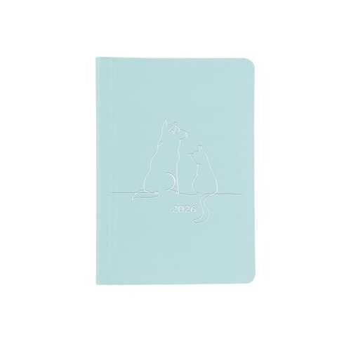 Naptár, tervező, A5, heti, TOPTIMER "Pastel", kék 146523802