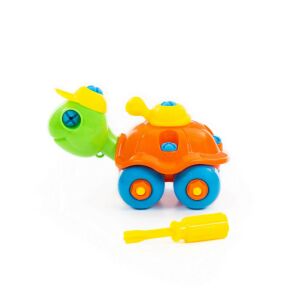 POLESIE műanyag szerelhető TEKNŐS csavarhúzóval PIROS 146524023 - Kreatív & Építő játék