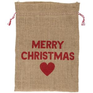 Juta Ajándéktasak 23X30Cm Articasa Piros