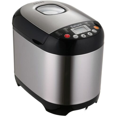 Saturn ST-EC7778, 550W, 500/750/1000g, 19 program, Időzítő, Rozsdamentes acél, Kenyérsütő 146526884
